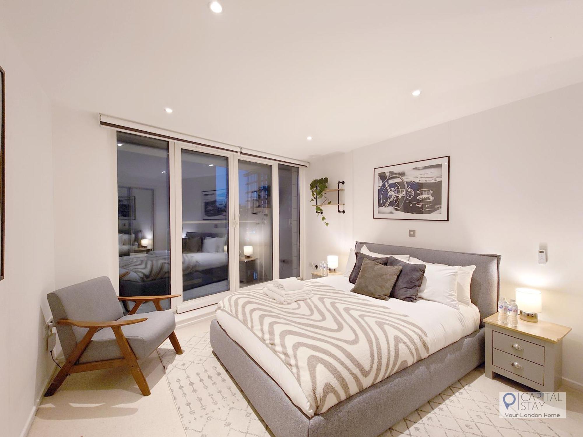 Deluxe Two Bed Apartment With River & City View London Exterior foto