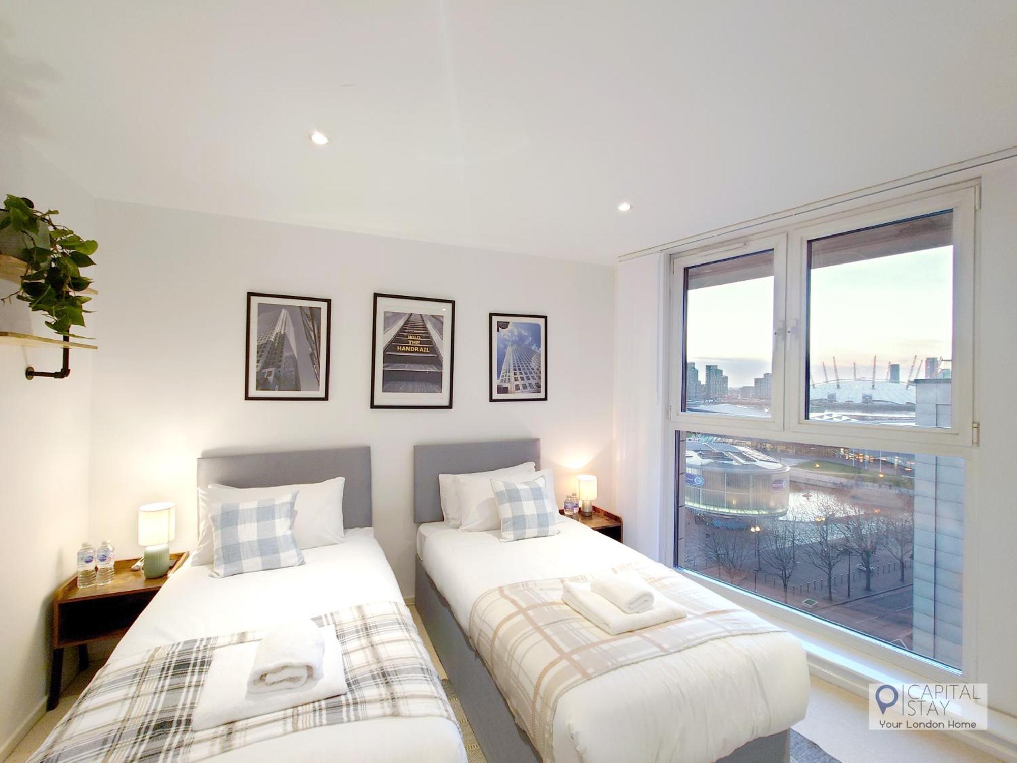 Deluxe Two Bed Apartment With River & City View London Exterior foto