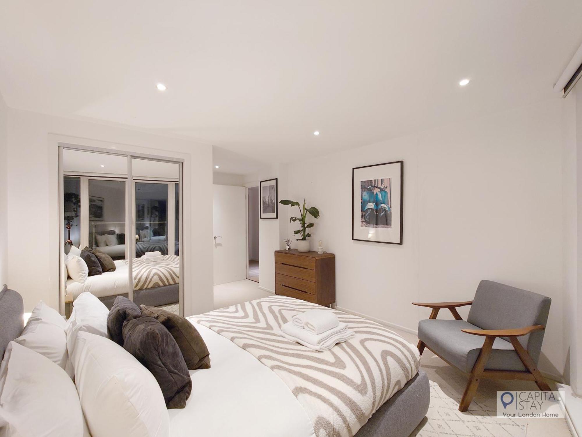 Deluxe Two Bed Apartment With River & City View London Exterior foto